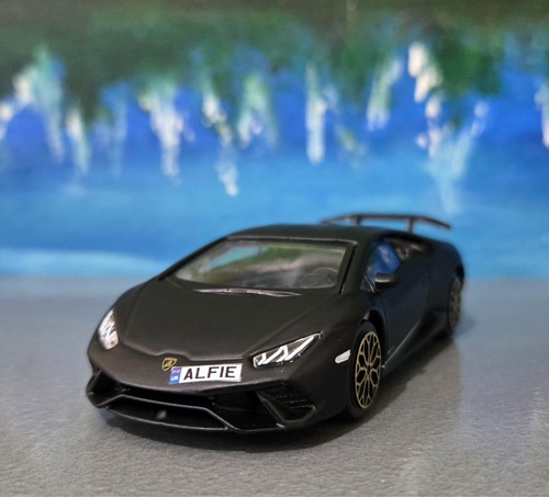 Noir lamborghini huracan 43 - lamborghini, 1:43